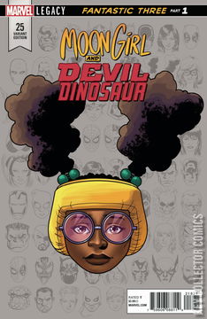 Variant Cover for Moon Girl and Devil Dinosaur #25