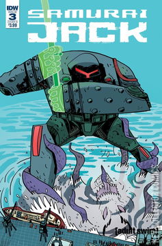 Variant Cover for Samurai Jack: Quantum Jack #3