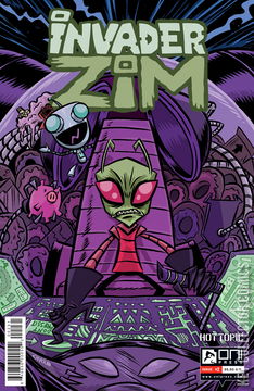 Variant Cover for Invader Zim #2