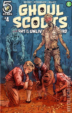 Variant Cover for Ghoul Scouts: Night of the Unliving Undead #4