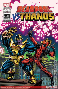 Variant Cover for Deadpool vs Thanos #1