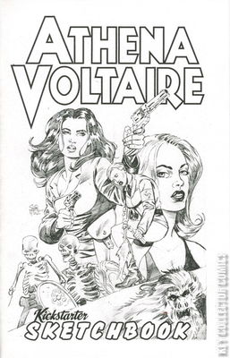 Athena Voltaire Kickstarter Sketchbook