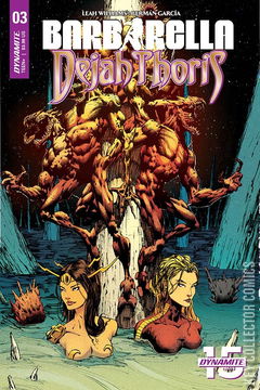 Variant Cover for Barbarella / Dejah Thoris #3