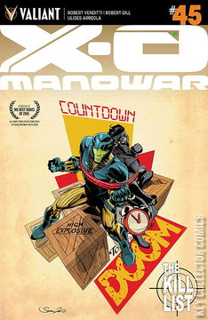 Variant Cover for X-O Manowar #45