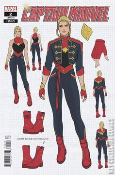 Variant Cover for Captain Marvel #2