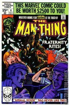 Variant Cover for Man-Thing #6