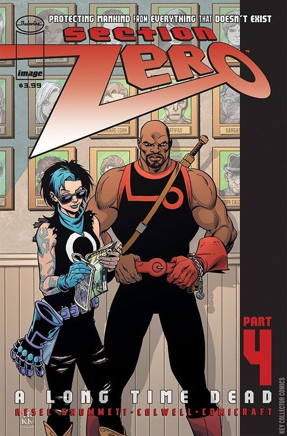 Section Zero #4 (2019) – Value, Key Facts & Variants | Key Collector Comics