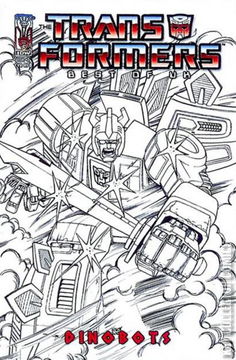 Variant Cover for Transformers: Best of the UK - Dinobots #2