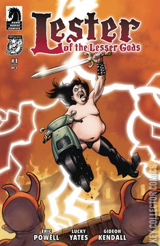 Variant Cover for Lester of the Lesser Gods #1