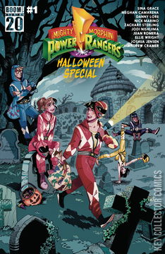 Variant Cover for Mighty Morphin Power Rangers: Halloween Special #1