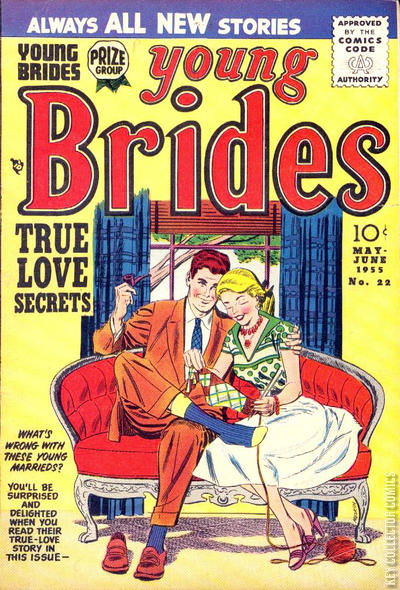Cover art for Young Brides #22