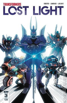 Variant Cover for Transformers: Lost Light #3