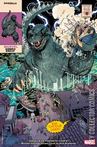 Godzilla vs Fantastic Four #1