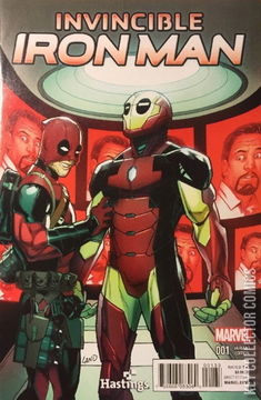 Variant Cover for Invincible Iron Man #1
