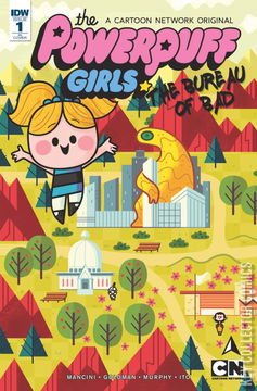 Variant Cover for Powerpuff Girls: The Bureau of Bad, The #1