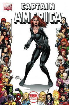 Variant Cover for Captain America #609