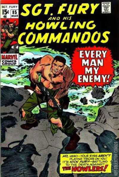 Cover art for Sgt. Fury and His Howling Commandos #85