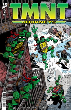 Variant Cover for Teenage Mutant Ninja Turtles: Journeys #2