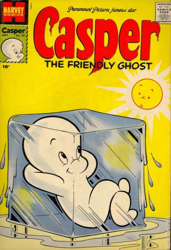 Casper the Friendly Ghost #60 Published September 1957