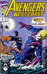 Cover for West Coast Avengers #69