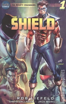 Variant Cover for The Mighty Crusaders: The Shield #1