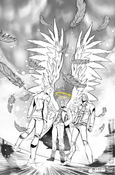 Variant Cover for Supernatural Special: Castiel #1