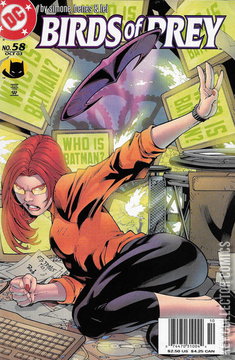 Variant Cover for Birds of Prey #58