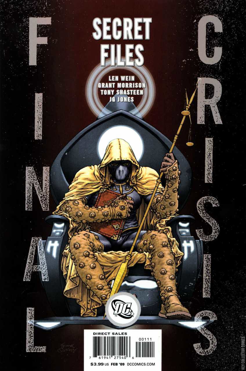 Final Crisis: Secret Files by DC | Key Collector Comics
