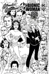 Variant Cover for Wonder Woman '77 Meets The Bionic Woman #2