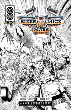 Variant Cover for Biker Mice From Mars #2