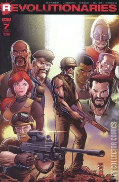 Variant Cover for Revolutionaries #7