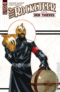 Variant Cover for Rocketeer: In the Den of Thieves #4