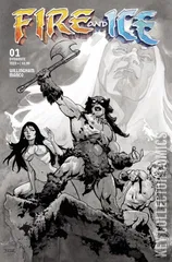 Variant Cover for Fire and Ice #1