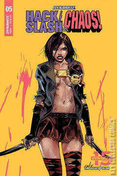 Variant Cover for Hack / Slash vs. Chaos #5