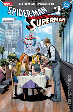 Variant Cover for Marvel / DC: Spider-Man / Superman #1