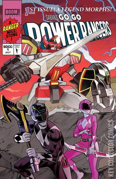 Variant Cover for Mighty Morphin Power Rangers #17