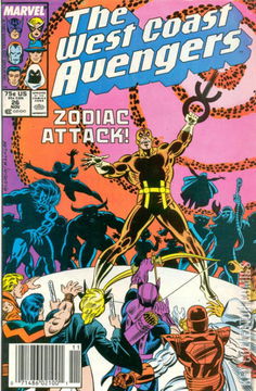 Variant Cover for West Coast Avengers #26