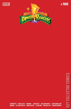 Variant Cover for Mighty Morphin Power Rangers #100