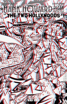 Variant Cover for Hank Howard, Pizza Detective: The Two Hollywoods #1