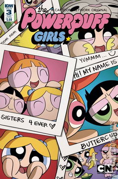 Variant Cover for Powerpuff Girls: The Time Tie, The #3