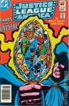 Variant Cover for Justice League of America #214