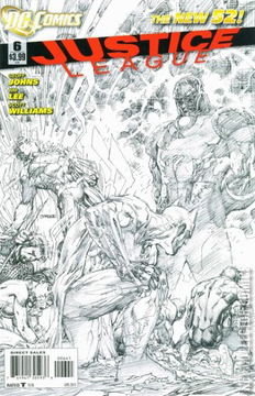 Variant Cover for Justice League #6