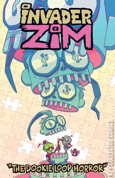 Variant Cover for Invader Zim : The Dookie Loop Horror #1