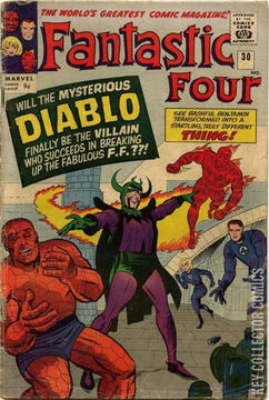 Variant Cover for Fantastic Four #30