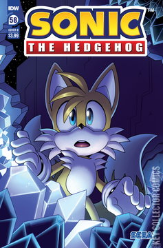 Variant Cover for Sonic the Hedgehog #58