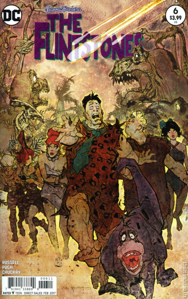 Cover art for Flintstones #6