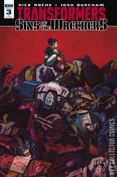 Variant Cover for Transformers: Sins of the Wreckers #3