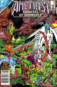 Variant Cover for Amethyst: Princess of Gemworld #10