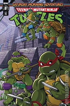 Variant Cover for Teenage Mutant Ninja Turtles: Saturday Morning Adventures #8