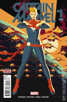 Variant Cover for Captain Marvel #1